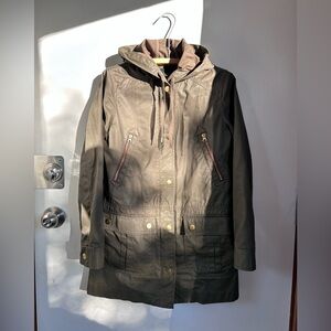 J. Crew Waxed Rain Jacket
